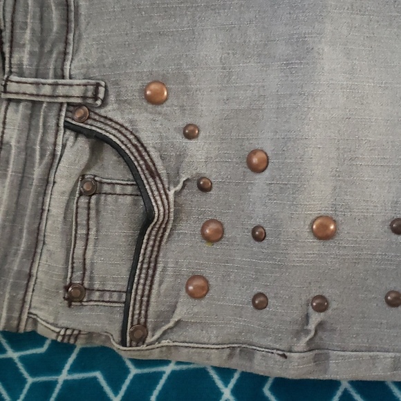 Apollo jeans gray wash size 13/14 - Picture 2 of 6